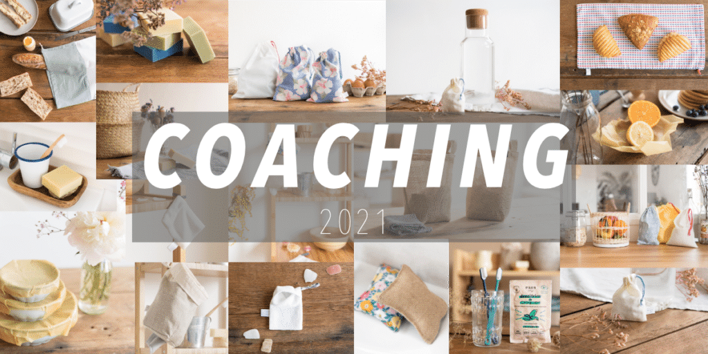 Coaching zéro déchet. Visuel bannière.