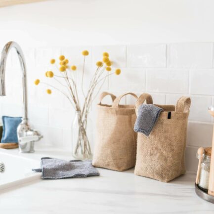 Kit essuie-tout lavables.