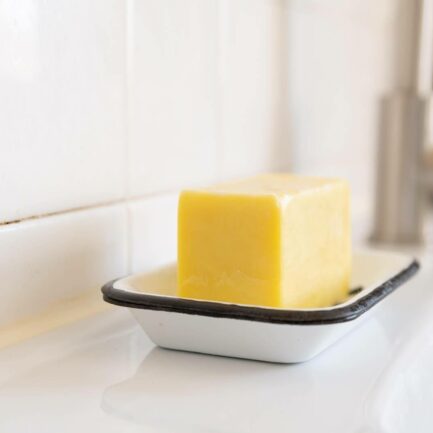 Savon vaisselle solide.