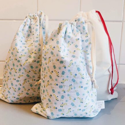 Sacs à vrac - coloris fleuri.